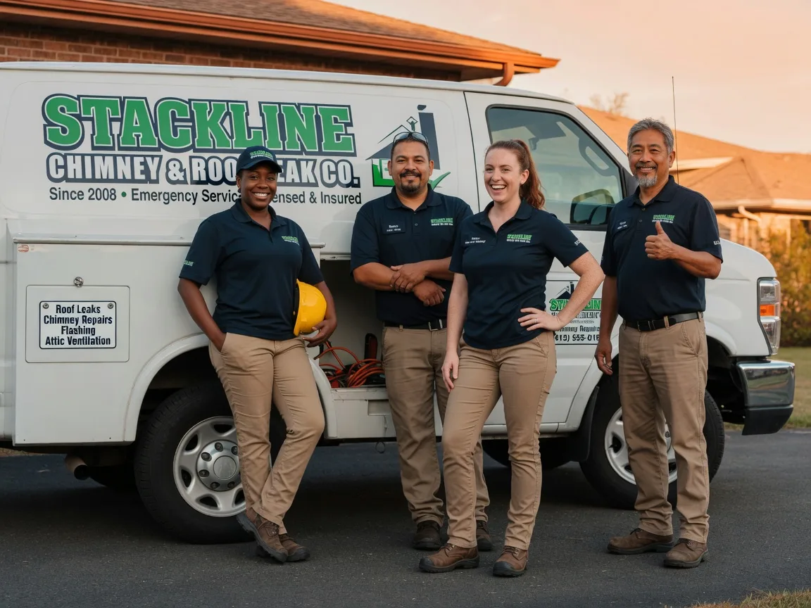 Chimney flashing repair company in Ivins, UT